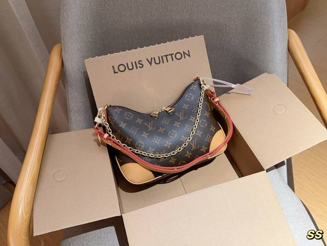 Lv 路易威登 Boulogne牛角包 尺寸29×16 礼盒包装飞机箱