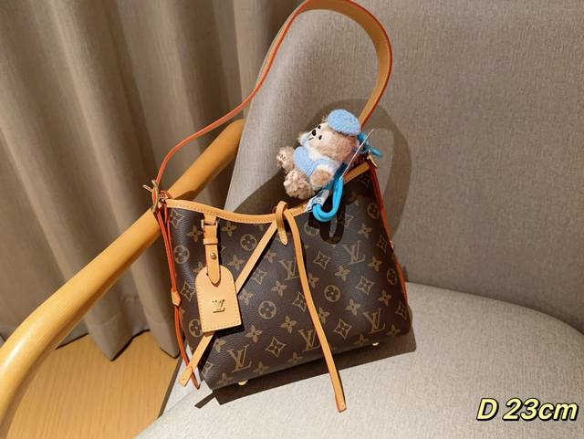 配送挂件 Lv 路易威登 Bf Tote 蜜蜡皮 购物袋托特包 Carryall子母袋 尺寸25Cm 礼盒包装