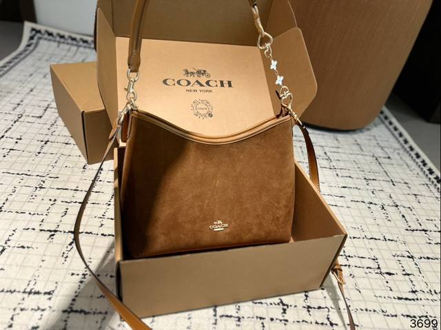 配盒尺寸30.11.24 蔻驰 Hobo流浪腋下包 Coach 复古优雅 满满的高级感 大小适中 容量感人 休闲正装皆可轻松驾驭