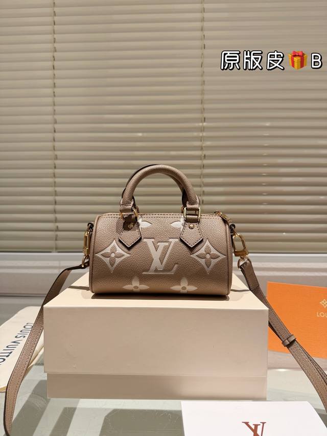 顶级原单 全钢五金 Lv Nano Speedy 16 枕头包 Lv 新款系列 枕头包 手袋,Lv Speedy Nano 枕头包这款retiro 手袋以标志性