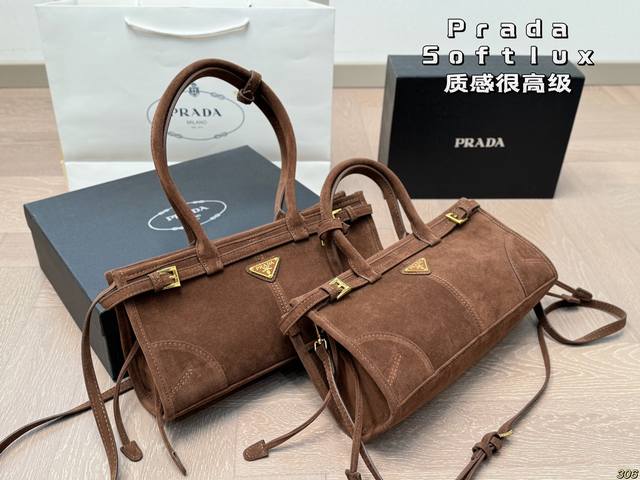 同价 配盒 普拉达pradasoftlux 质感很高级 容量超级大也很耐用 日常出街背它回头率百分百 就是这种随性慵懒感 尺寸 32 16