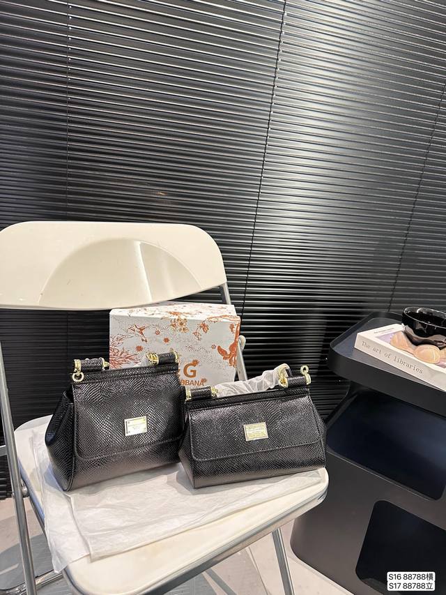 横版 立版 配盒子 Dg 杜嘉班纳 新款 手提 单肩 斜挎款 官网最新包 喜欢的不得了 特别有腔调 颜值无敌高 复古 优雅 奢华 大气 想到一切美好的词都想给它