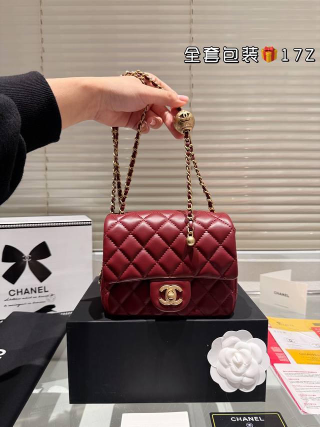 金球 小羊皮 小羊皮香奶奶 金球方胖子 “New Arrival” 最美金球方胖子人间香奈儿 白富美小姐姐必备款 ■单独夸最让人挪不开眼 就是小金球了太高级~