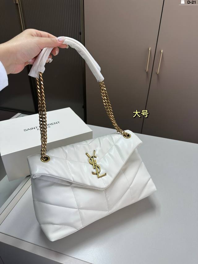 大 Ysl圣罗兰云朵包 外观颜值爆表不要犹豫 必入款 真好好 D-21尺寸29×19 22×14折叠盒