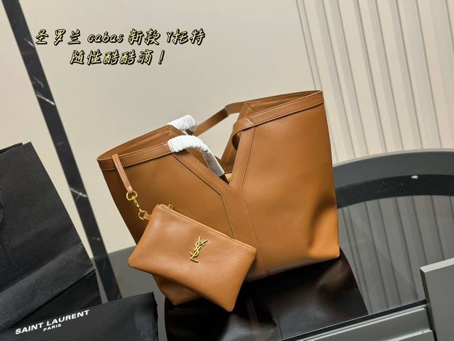 无盒 圣罗兰新品托特 尺寸: 31.29Cm 出行必备单品 超大容量哦！
