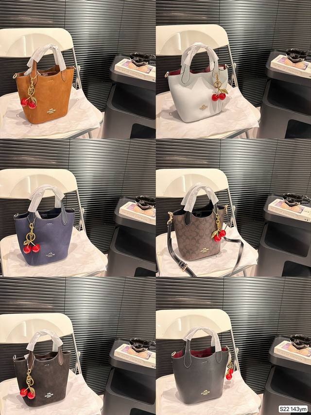 配折叠盒子 蔻驰托特包 菜篮子 独特设计 时尚又经典 超级百搭 日常通勤皆可 上身又a又飒 尺寸16.5 20 货号143Ym