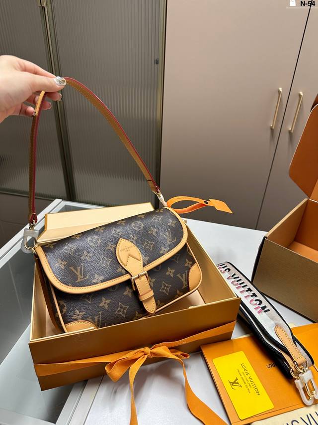 Lv 路易威登法棍包 N-54尺寸25.10.14折叠盒飞机盒