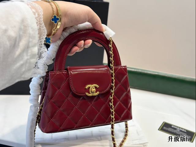 折叠盒 Size：19*12Cm 小香家23K Kelly 最美的23K，太好看了！ 想要马上滴滴sa的冲动 新包真的超香哦！