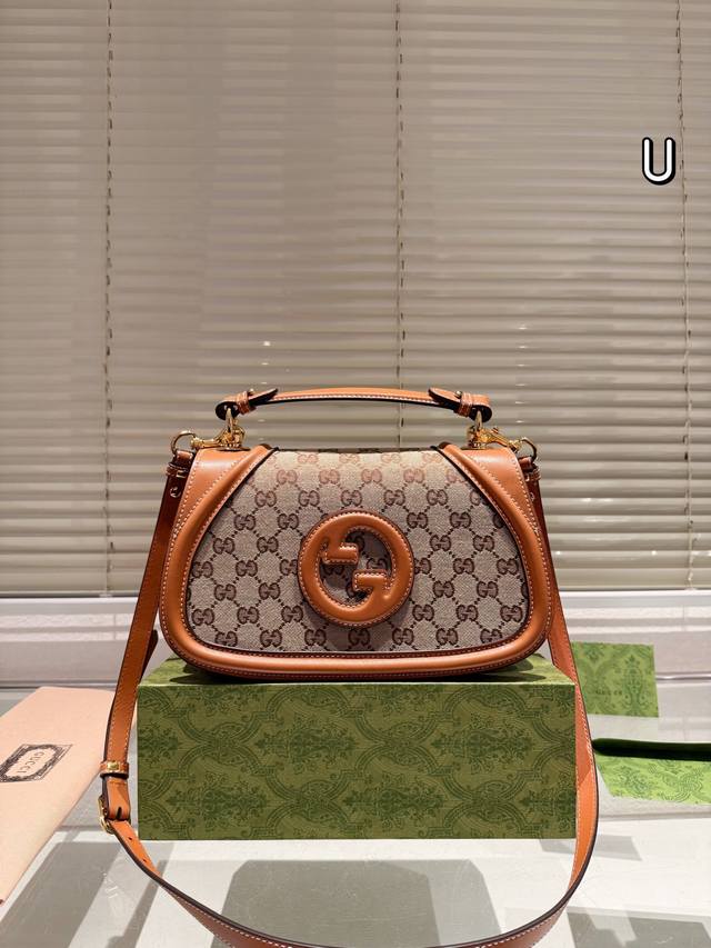配礼盒包装 Gucci古奇新品手提斜挎包 Blondie 超百搭 超大容量 尺寸27.17