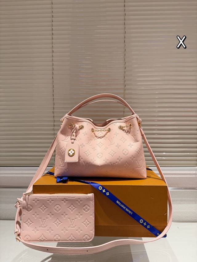 Lv新品bundle手提斜挎包 超大容量 配小包 推荐 配礼盒尺寸29.20