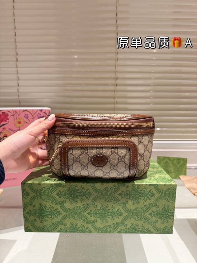 配送手提袋 Gucci古驰gucci系列腰包 胸包 挎包28.14Cm 原版牛皮 全套包装 配送手提袋 Gucci古驰gucci系列腰包 胸包 挎包28.14Cm 原版牛皮 全套包装