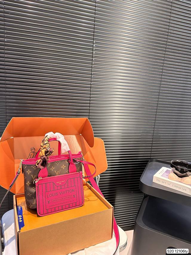 小号 配飞机盒折叠盒lv 双面购物袋 Neverfull Bb Upside Down 双面 Nf Bb Lv Neverfull Bb Upside Down