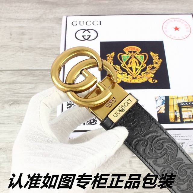 品牌：古奇.Gucci顶级原单 型号：请认准如图专柜正品包装 等级：意大利进口百分百头层牛皮，Gucci.古奇，世界著名奢侈品品牌。进口头层牛皮，国外专柜有同款
