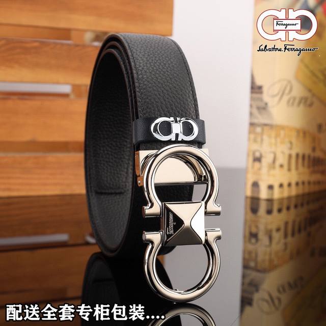 高端品质,实物拍摄 批 配全套专柜包装 品牌:菲拉格慕 原单品 扣头材质:精品钢扣 带身材质正面:35Mm宽度采用双面进口头层牛皮腰带 细节完美支持验货 时尚大 高端品质,实物拍摄 批 配全套专柜包装 品牌:菲拉格慕 原单品 扣头材质:精品钢扣 带身材质正面:35Mm宽度采用双面进口头层牛皮腰带 细节完美支持验货 时尚大