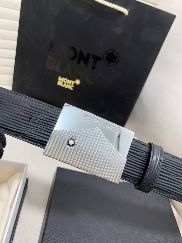 配正版包装万宝龙官网同步新款，原单镀钯精品纯钢针扣，意大利进口头层拼色皮系列，原单定制，请看图片认细节，品质保真， 制作工艺考究 媲美正品无压力 好货上手即知，