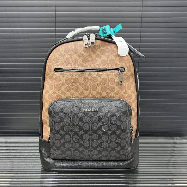 Coach 蔻驰 Ethan 双肩包 男士大容量背包 电脑包 经典logo搭配原厂工艺材质 休闲百搭 采用精湛镶嵌细工,实物拍摄 原厂原版面料 配送防尘袋 32 Coach 蔻驰 Ethan 双肩包 男士大容量背包 电脑包 经典logo搭配原厂工艺材质 休闲百搭 采用精湛镶嵌细工,实物拍摄 原厂原版面料 配送防尘袋 32