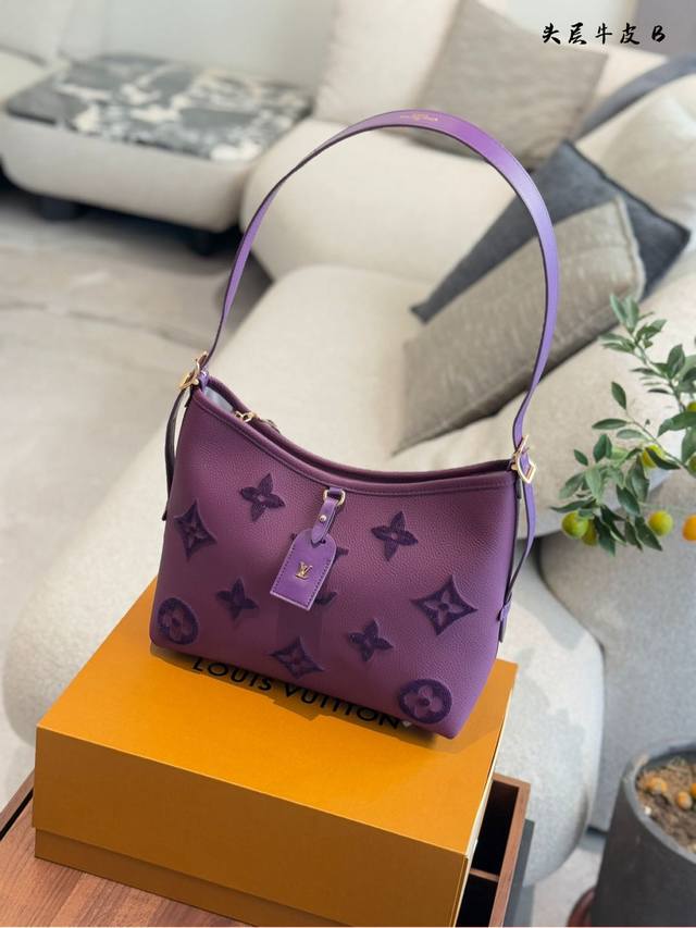 牛皮 [尺寸] 29*24 Lv Carryall大爆款买不到根本买不到它真的太太太太好看了不愧是断货王上身是真香而且它更适合日常的搭配风格有-种酷酷的赶脚随性