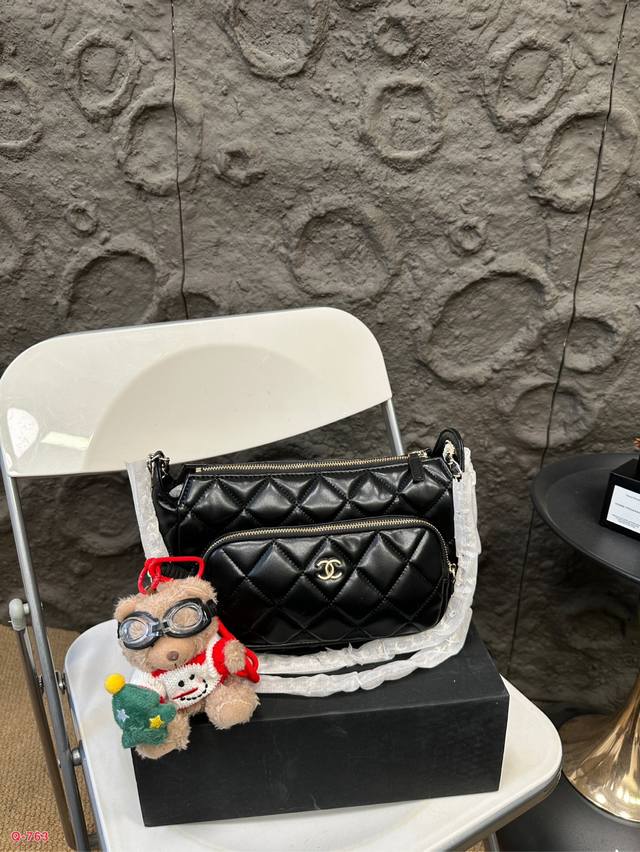 配折叠盒 尺寸24.16Cm 香奈儿相机包case配挂件 可盐可甜 极致美感 绝美女孩就是你