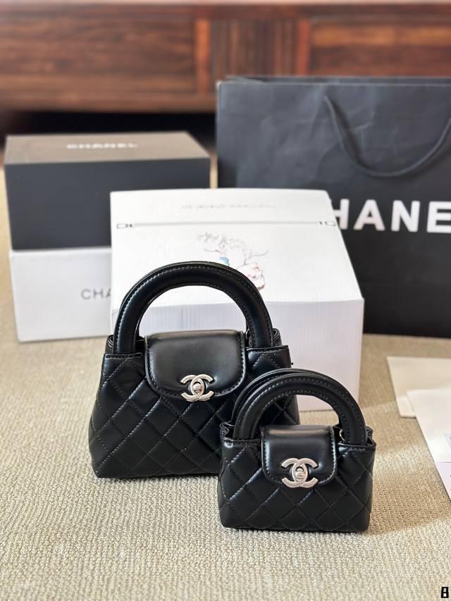 牛皮版本 Chanel24K新款｜本季度的“最眼包” Chanel 香奈儿 23K Kelly大号链条包 羊皮 也是很耐用哒，经典百搭耐看~ 尺寸大号20 14