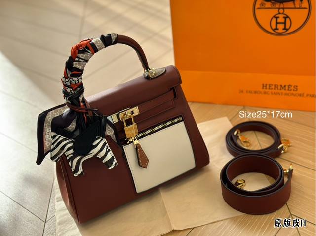 牛皮 尺寸25厘米 爱马仕 凯莉包 当之无愧的百搭之王 搭配任何风格完全没问题 经典 高级提升气质的最强装备 牛皮 尺寸25厘米 爱马仕 凯莉包 当之无愧的百搭之王 搭配任何风格完全没问题 经典 高级提升气质的最强装备