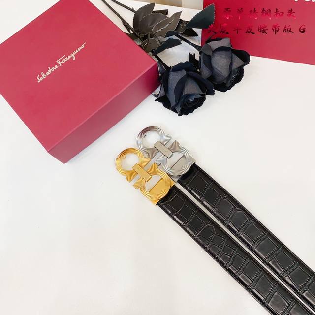 Ferrago 菲拉f 雙面头层牛皮 全新效果精钢材质搭扣 寬度35毫米 該皮帶可調節 且能根據需要裁剪達到修身效果 Ferrago 菲拉f 雙面头层牛皮 全新效果精钢材质搭扣 寬度35毫米 該皮帶可調節 且能根據需要裁剪達到修身效果