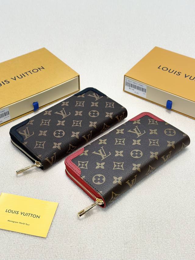 颜色 黑 红尺寸 19X10型号 M611888个信用卡槽．1个拉链硬币袋．3个用于存放纸币的大号接裆式隔层．压纹牛皮内衬．小牛皮饰边．层牛皮，内配头层小牛皮，