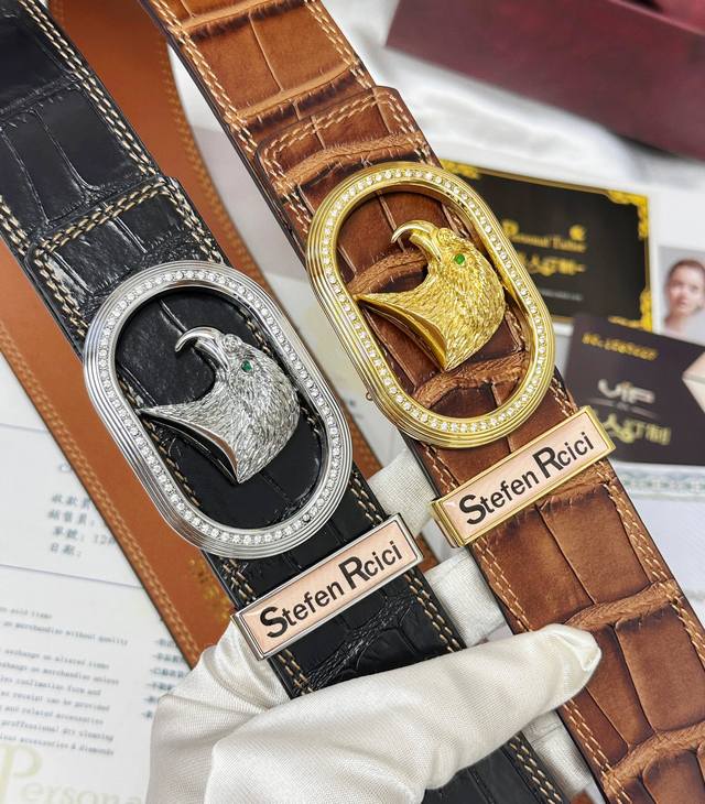 皮带: Stefen Rcici.史特芬.尼茨 腰带: 顶级原单复刻.私人订制高端特供版 等级: 进口原厂头层鳄鱼皮纹路-24K纯钢材质.镶钻石真空电镀工艺.史 皮带: Stefen Rcici.史特芬.尼茨 腰带: 顶级原单复刻.私人订制高端特供版 等级: 进口原厂头层鳄鱼皮纹路-24K纯钢材质.镶钻石真空电镀工艺.史