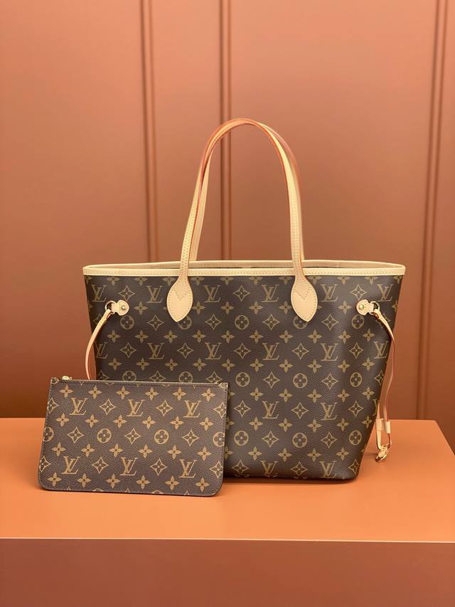 芯片版原厂皮 NEVERFULL 中号手袋 型号：M40995 材料：全钢五金，进口原厂面料 包装：全套原厂免税包装 尺寸：31x28x14CM - 点击图像关闭