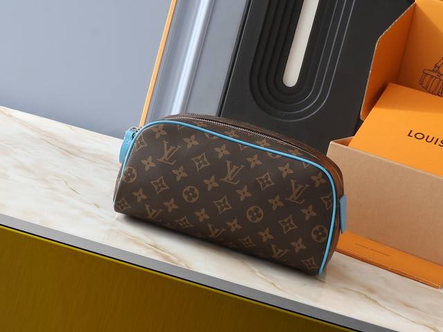 升级原版 M11482 M47528 M46354 M46696 N40127 M44494 本款 Dopp Kit 盥洗袋选用 Monogram Eclips