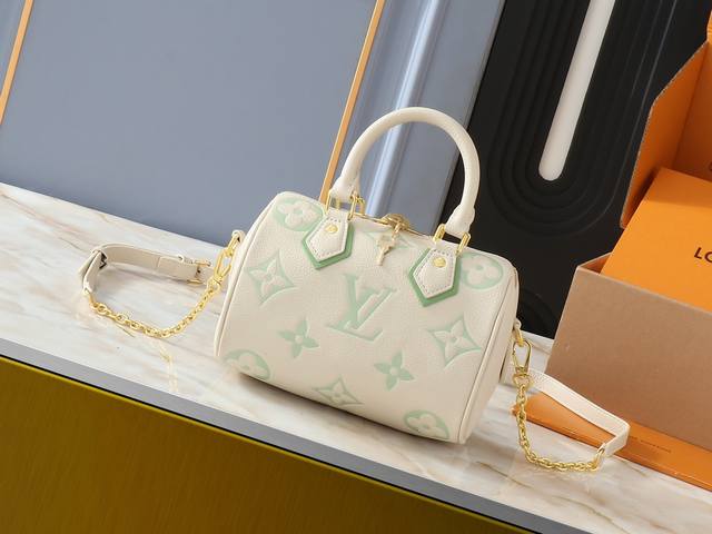 升级原版 M12713 M58953 M46875奶茶色M46883白配蓝M46518粉色 M46517蓝色M46575顶级原单本款 Speedy Bandou