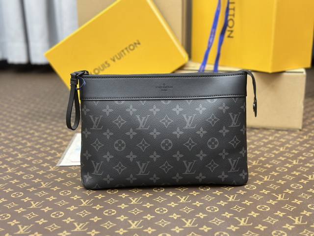 Nfc动态芯片版 顶级原单 全钢五金 M82543 黑花 Pochette Voyage Souple 手拿包Pochette Voyage Souple 手拿 Nfc动态芯片版 顶级原单 全钢五金 M82543 黑花 Pochette Voyage Souple 手拿包Pochette Voyage Souple 手拿