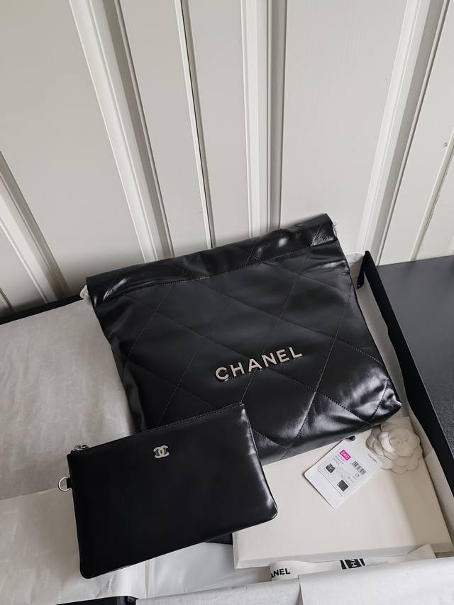 现货 现货 图小35Cm 芯片版Chanel 油腊牛皮 购物袋 子母包 单肩包小3260中3261尺寸：小35*37*6 中39*42*8 - 点击图像关闭