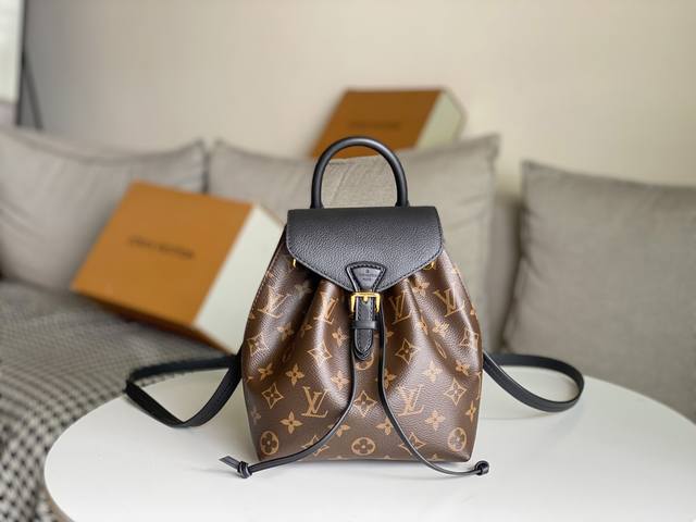 原单 Montsouris Bb 双肩包 M45502老花 M45516 克色 路易威登于 冬季推出 Montsouris Bb 双肩包，以经典 Monogra