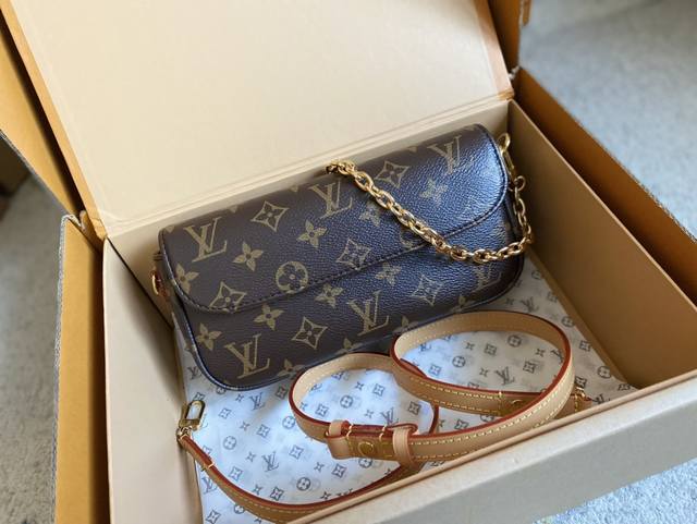 M81911 Mb免税版本 全钢五金 支持Nxp芯片感应 变码芯片 Wallet On Chain Ivy 手袋取材 Monogramxl 帆布，灵感源自 20