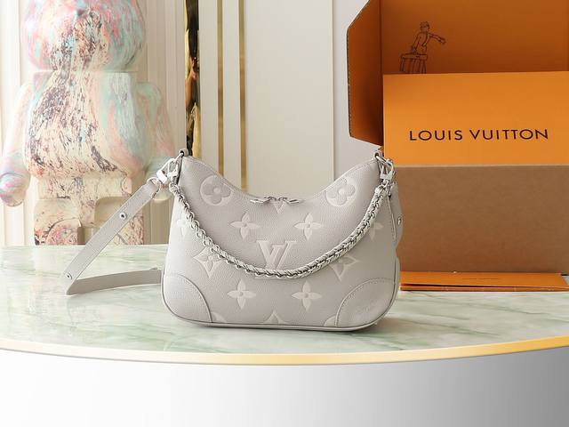 顶级原单 独家实拍 M14211浅灰 全皮丝印 链条包牛角包系列 Korea Pre-Launch 手袋 M12930黑色 本季的布洛涅 Boulogne 包，