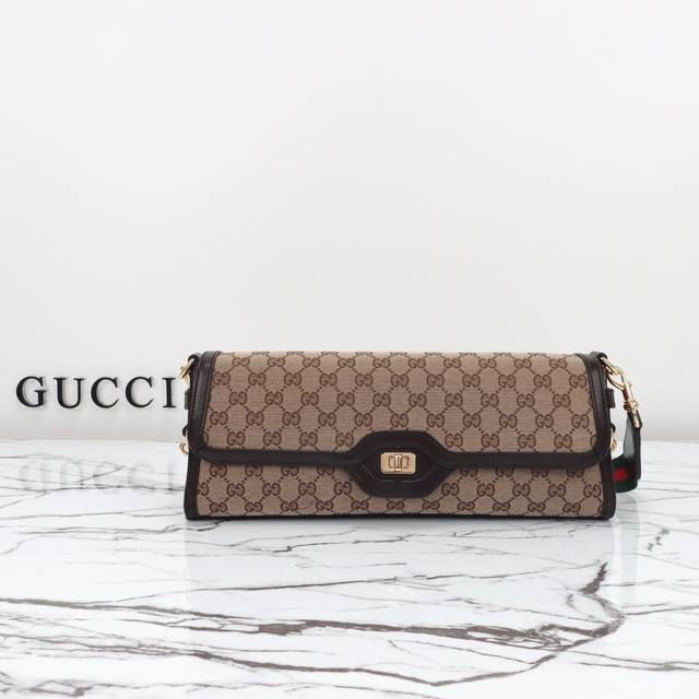 专柜品质，原厂皮，款号786022啡布尺寸：宽36X高14X侧宽8。现货出货！