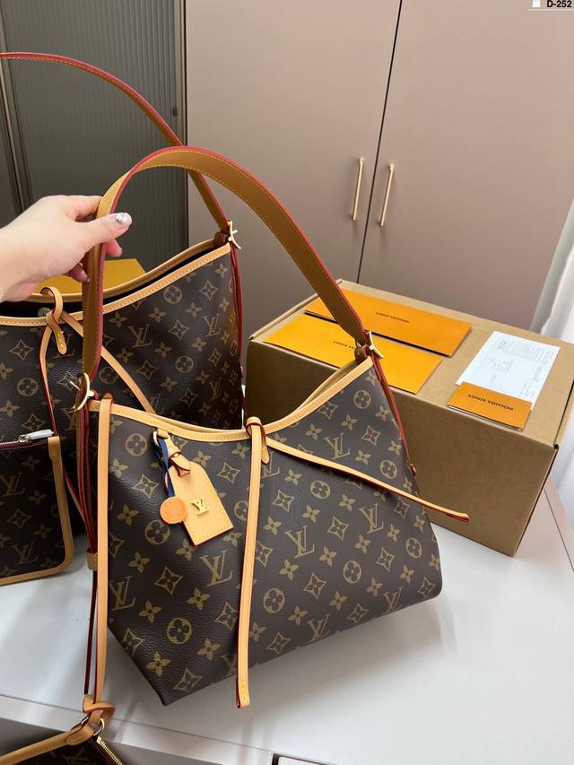 小 Lv凯瑞奥Carryall购物袋 新款购物袋 背上秒变气质女神 D-252尺寸28×23 39×28折叠盒飞机盒 小 Lv凯瑞奥Carryall购物袋 新款购物袋 背上秒变气质女神 D-252尺寸28×23 39×28折叠盒飞机盒