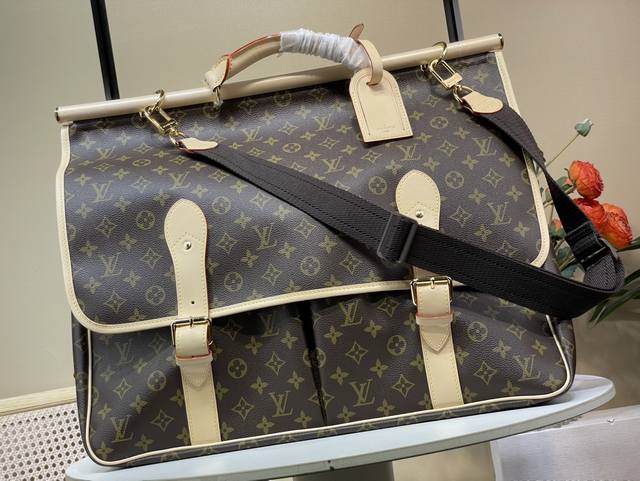 顶级原单复刻独家实拍 Vintage旅行袋狩猎袋 M41140 正品购入打版 抖音火爆中古旅行袋守猎袋出货高个子男生喜欢用大包也可以很日常 无敌吸睛可以手提斜挎