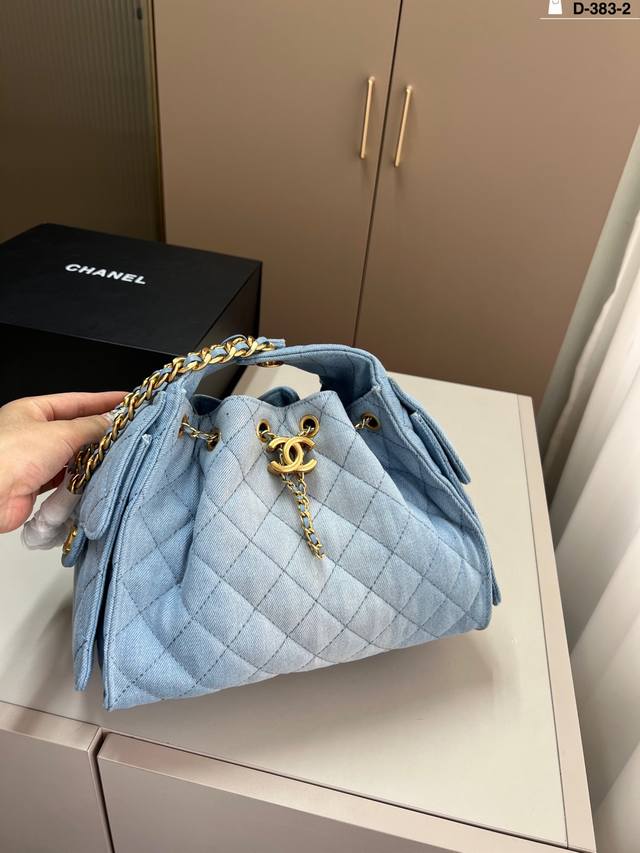chanel的年度25Bag真的太优秀了 不仅容量没得说 松弛感也直接拉满 d-383-2尺寸27 20折叠盒