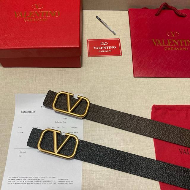 品牌：华伦天奴Valevtlo 仿铜扣 等级：原单私货.进口头层牛皮咖底，专柜售、堪比正品！油边精致 电脑车线 手感柔软.实物拍摄无修饰 上身效果超好、长度不可