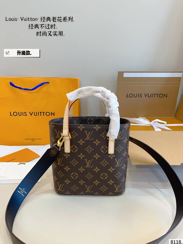 配礼盒 Lv 中古 微微安 应该不用过多介绍吧 就冲它的颜值和实用性，完全配得上它断货王和涨价小天才的称号~ 可单肩，可斜挎可手提，容量也很可观。 整个包身仅肩