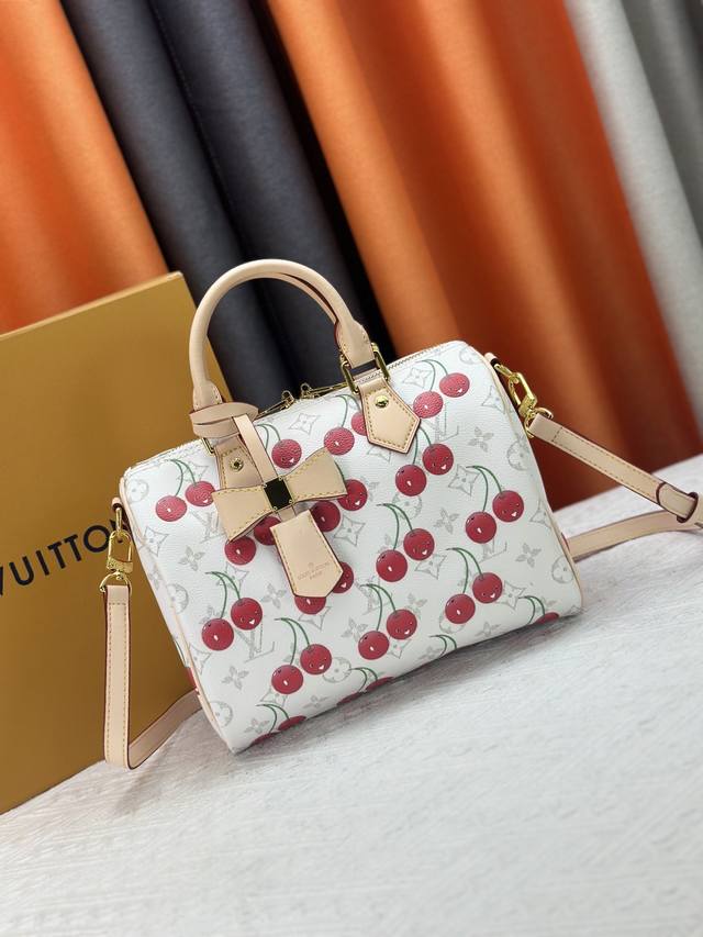 升级原版 M17088白花樱桃 M13805-M13085-M13257 M13806 40391 40390Lv村上隆联名Nanospeedy 手袋本款Nan
