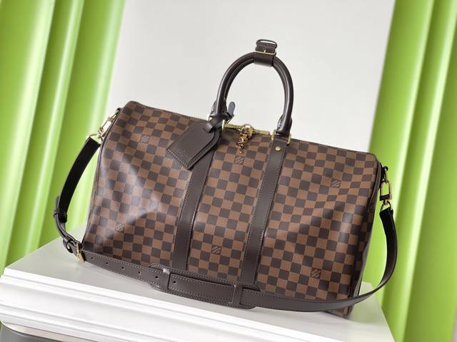 N41418 45×27×20Keepall 啡格旅行袋 N41418 45×27×20Keepall 啡格旅行袋