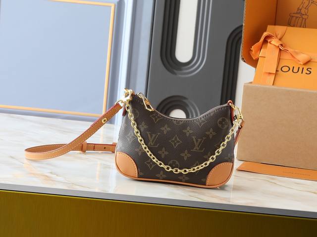 升级原版 M25519老花 迷你牛角包 Nano Boulogne 牛角包手袋 Boulogne 手袋取材经典 Monogram 帆布,配有双拉链和可容纳 Ip 升级原版 M25519老花 迷你牛角包 Nano Boulogne 牛角包手袋 Boulogne 手袋取材经典 Monogram 帆布,配有双拉链和可容纳 Ip