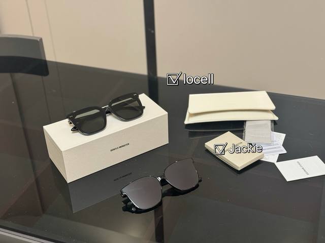 配盒 Gm 墨镜 Cookie 蔡司镜片 Au防护 附赠带Logo眼镜布