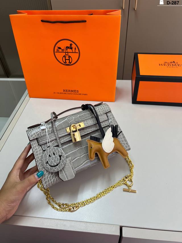 hermes爱马仕链条包