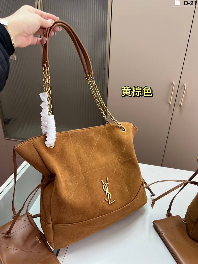 大 Ysl圣罗兰Jamie托特包 Saint Laurent 爆款包 Jamie 皮质细腻韧性强 D-21尺寸34×34 29×28飞机盒