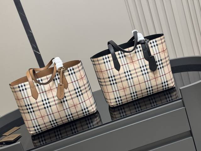 巴宝莉购物袋 帆布面料 大容量 满足日常 特别适合宝妈 超级能装 尺寸: 36.28Cm