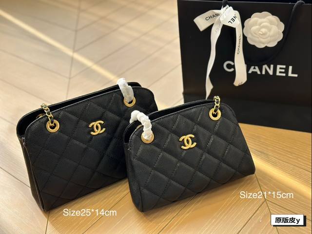 牛皮 Chanel新品 牛皮质地 时装 休闲 不挑衣服 尺寸25*14 21*15