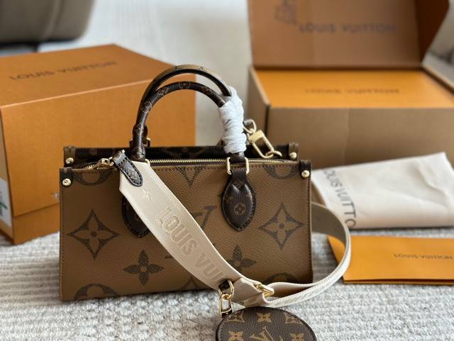 新尺寸 专柜对版折叠礼盒 ｜Lv Onthego 原单 折叠礼盒 原单品质 Lv A B面原料 Onthego妈咪袋 性价比之王这是一款超赞的包型，灵感来自于恶